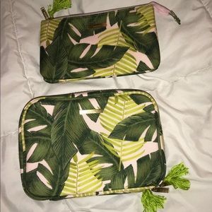 Tropical Makeup/Cosmetic Bags